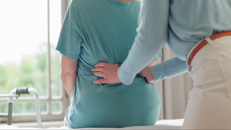 physiotherapy massage, back pain
