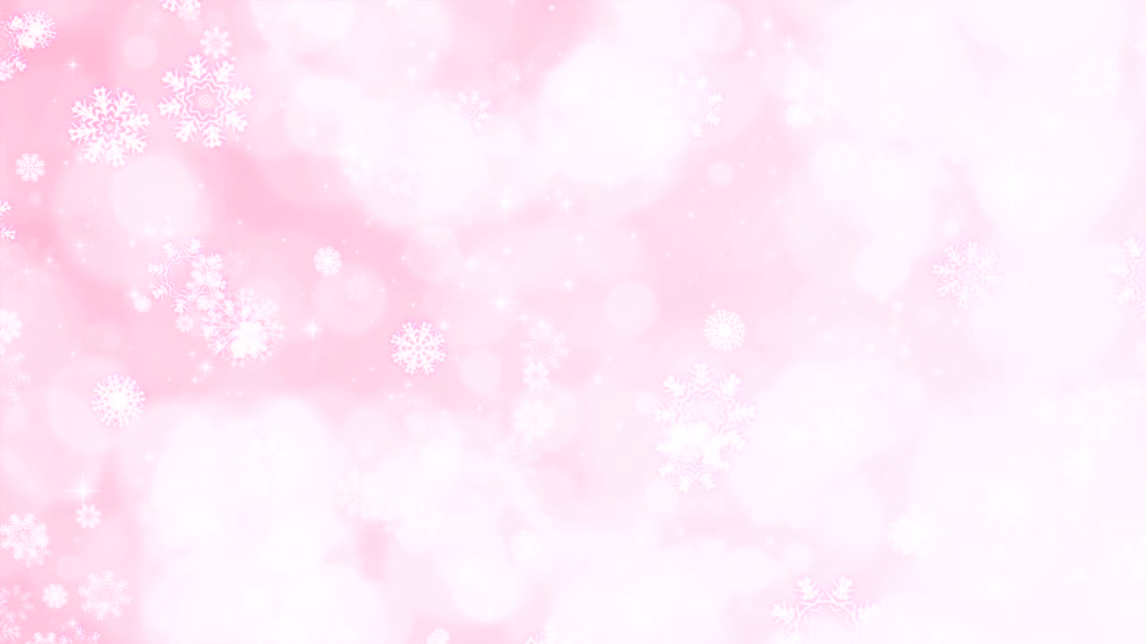 Fondo de Navidad con Copos de Nieve y Destellos