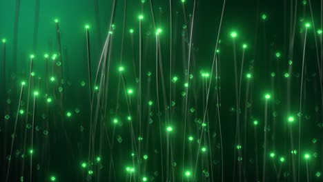 abstract technology background. distribution of the light signal on optical fibers. electric circuit and power of data internet. high speed internet connection. seamless loop 3d render