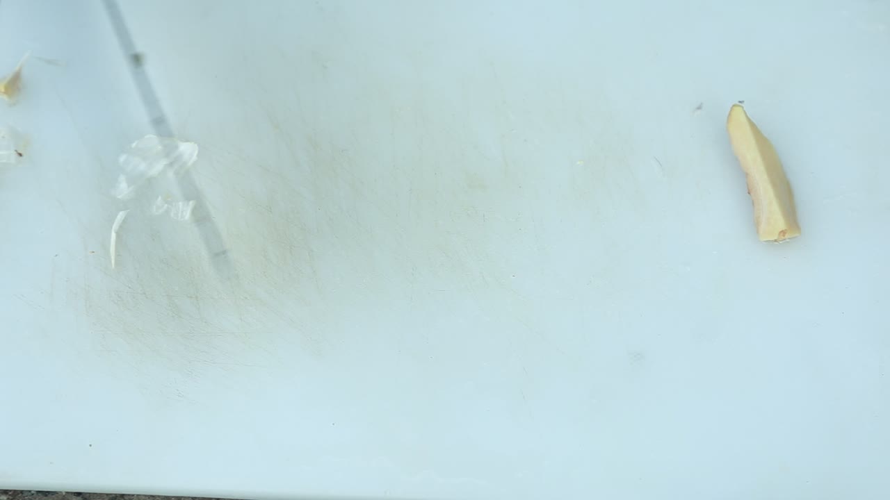 칼로  ⁇ 는 보드를 청소 , 마늘 , 전통적인 야외 요리 , 생강 조각을  ⁇ 어