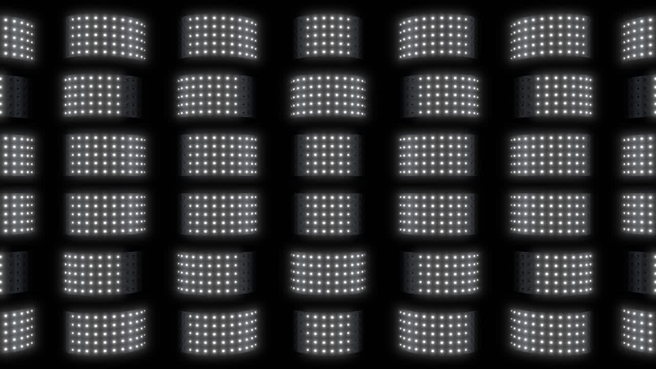 Abstract LED Light Display