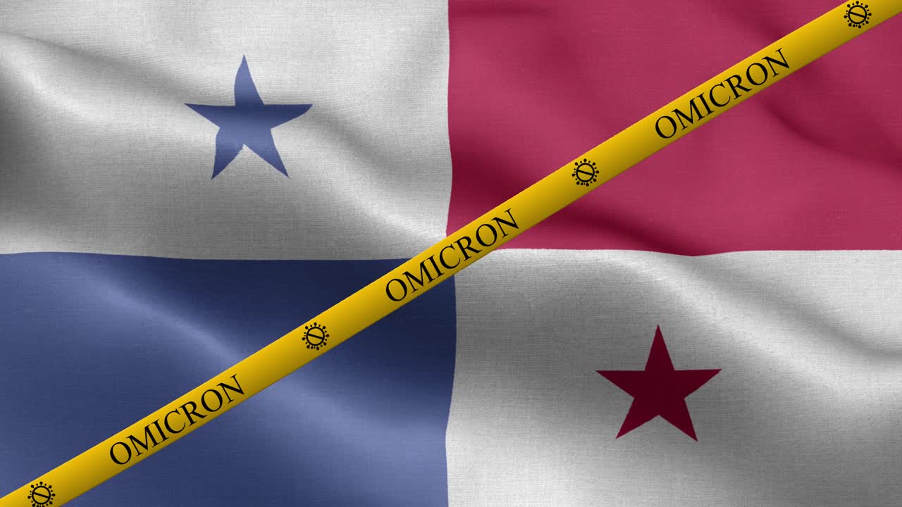 오미크론 변종과 파나마 발의 금지 줄무 - 파나마의 발