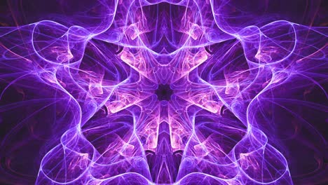 caleidoscopio abstracto fractal - vacío de antimateria - música en bucle sin costuras vj colorido caótico flujo de fondo de arte