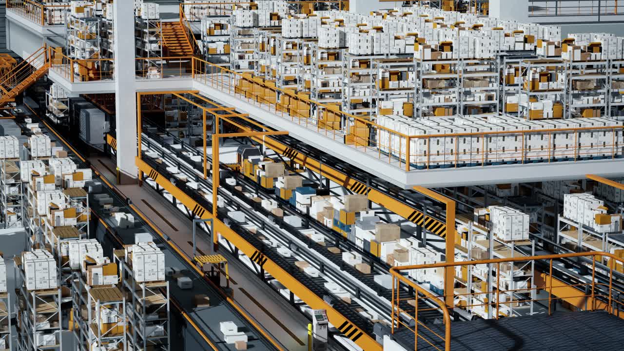 Automated Warehouse Distribution Center