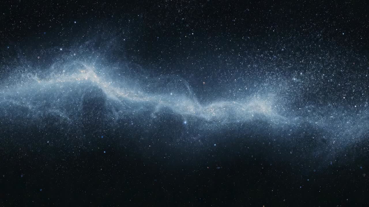 Propagating brightening causing nebular filament rippling and revealing turbulence in deep space