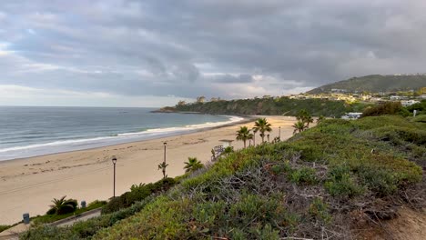 Un-Hermoso-Amanecer-En-Dana-Point,-California