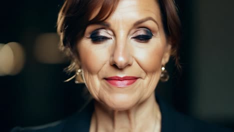 retrato de una mujer hermosa