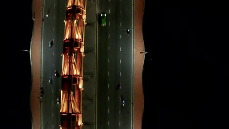 puente del dragón ojo de pájaro de izquierda a derecha