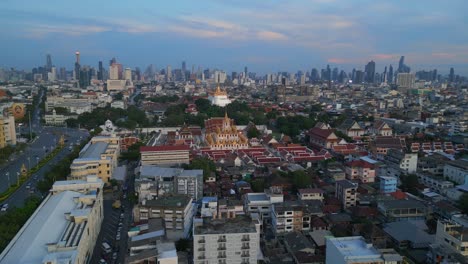 development of a big city old and new bangkok