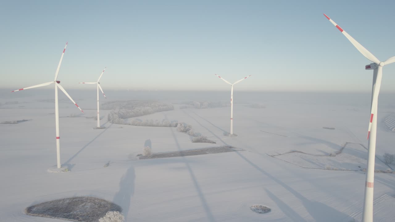 에너지를 생산하는 풍차