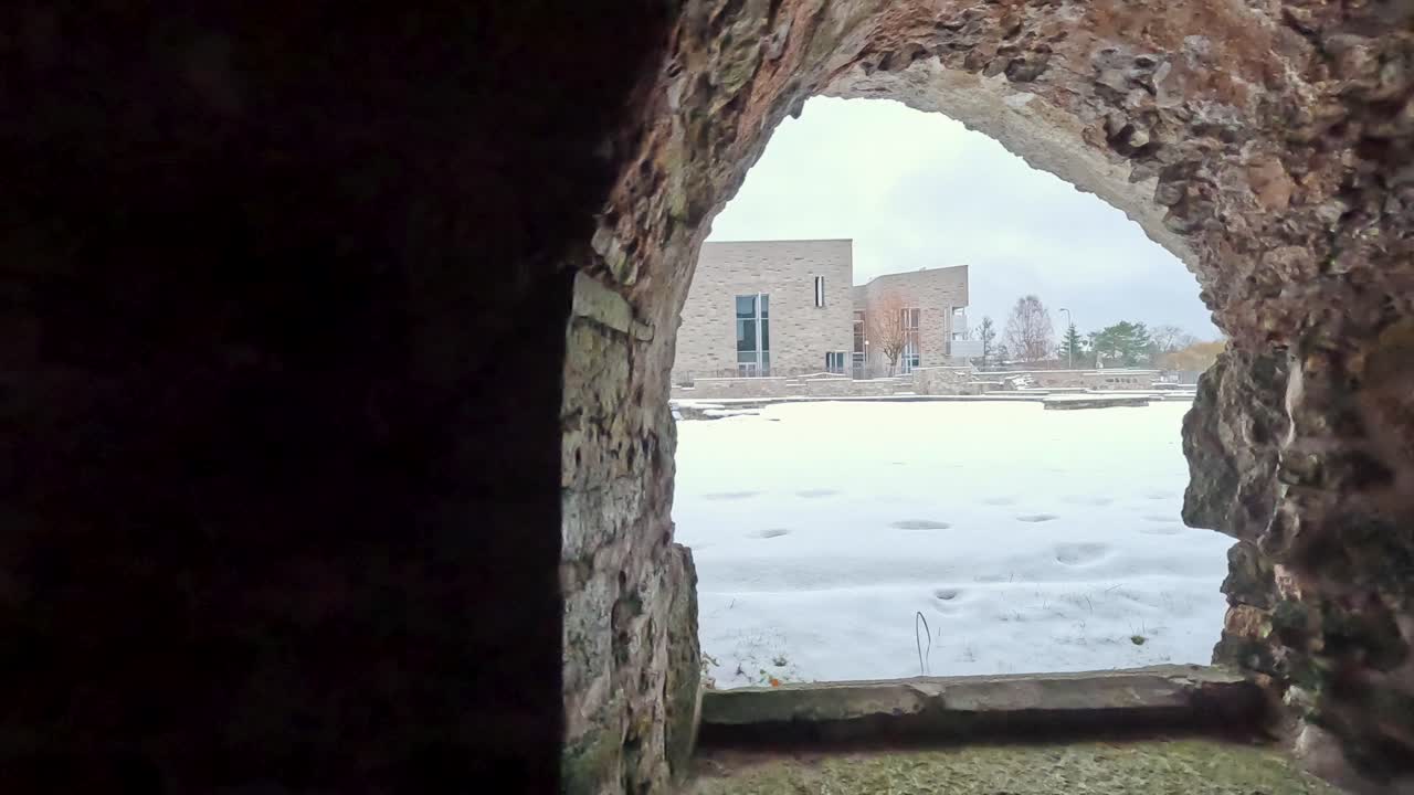 las ruinas de pirita convet en tallin, estonia