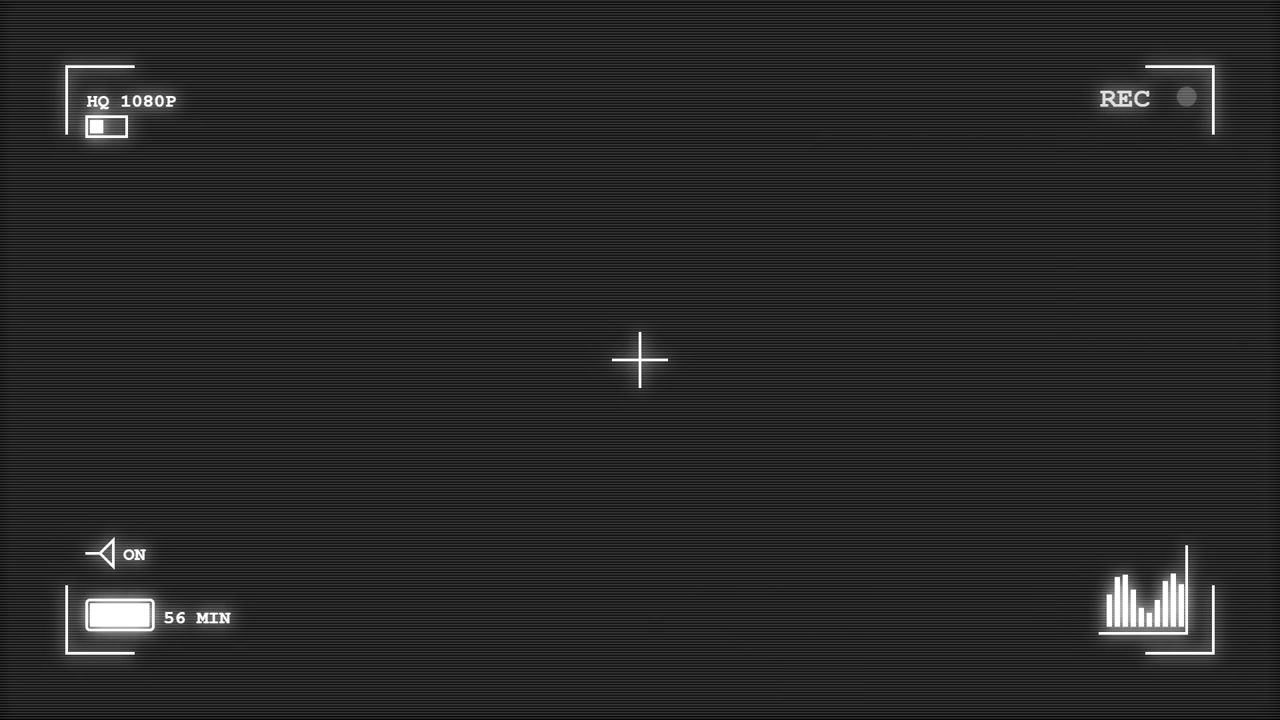Digital Camera Viewfinder Overlay with Recording Interface