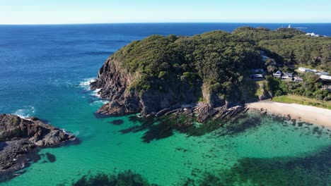 Heavenly-Place---Boat-Beach---Seal-Rocks---Mid-North-Coast---New-South-Wales--NSW---Australia---Aerial-Shot