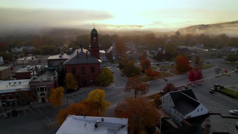 sunrise aerial claremont new hampshire