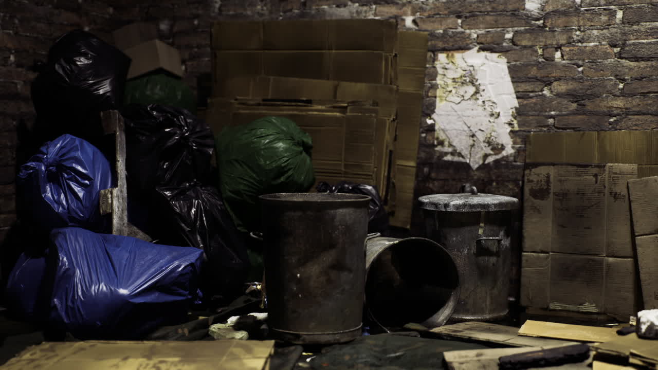 Rincones ocultos de la vida urbana revelan historias de abandono y desperdicio.