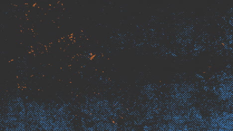 textura grunge oscura con salpicaduras azules y efecto de ruido