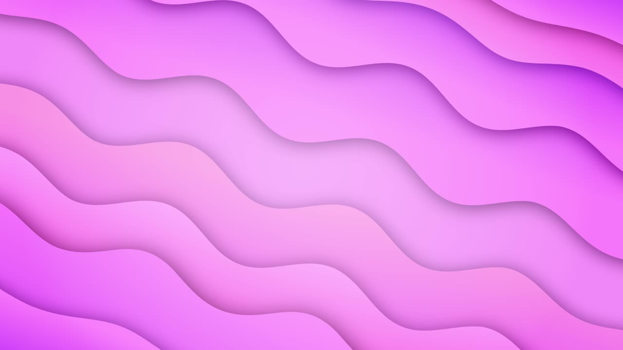 rosado rojo neón ondas líquidas lisas movimiento abstracto fondo de bucle holográfico brillante