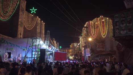 festivities on eid milad un nabi celebrations on the streets of rawalpindi