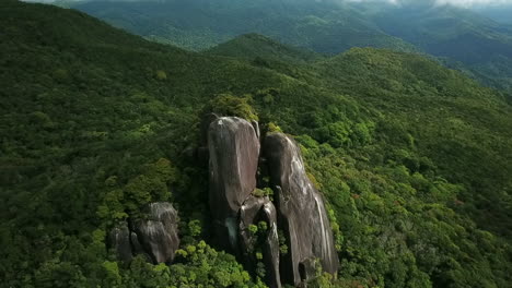 views from devils thumb hike , mossman queensland