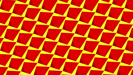 patrón gráfico que cambia rápidamente de color a medida que gira en el sentido de las agujas del reloj y luego en el sentido contrario, creando un efecto hipnótico y estroboscópico.