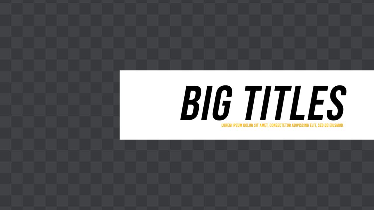 Titles Transitions 04 Adobe After Effects 2023 Resolution 3840×2160