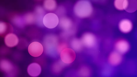 fondo de partículas abstractas desfocalizadas de 4k (púrpura) - video de stock de bucle