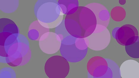 círculos de color púrpura