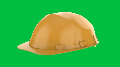 yellow safety helmet