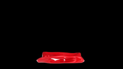레드 버블 (red bubble) 의 콘셉트: '라이크' 상징으로 풍선을 부풀리는 소셜 미디어 컨셉.