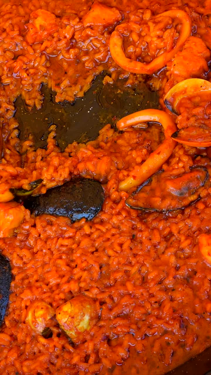Paella de mariscos