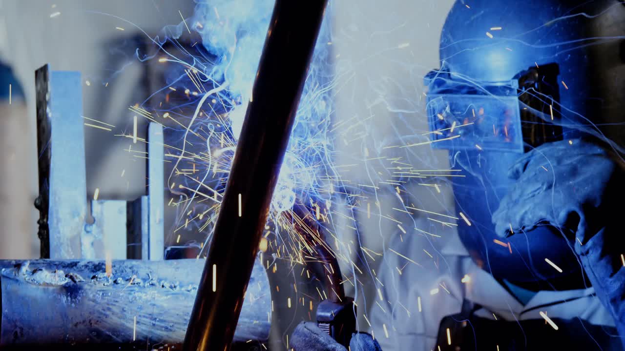 금속을 용접하는 용접기