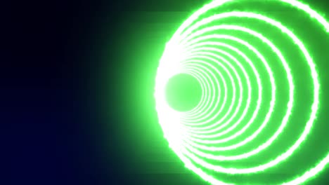 3d circle tunnel animation motion graphics