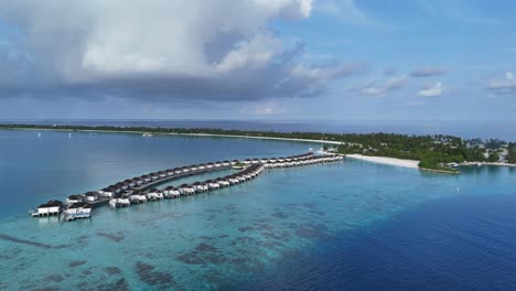 4k-Aerial-View-of-Water-Villas-in-the-Maldives---Maldives-Island-by-Drone