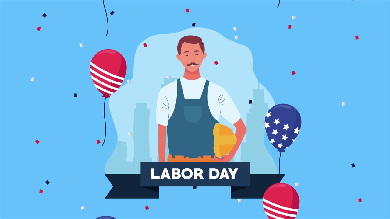 건설 노동자와 함께 행복한 노동의 날 축하