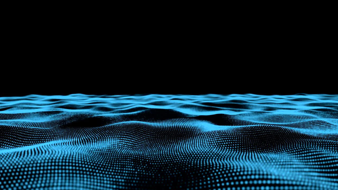 Blue Abstract Soft Background Loopable