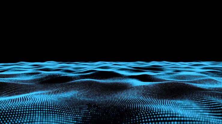 Blue Abstract Soft Background Loopable