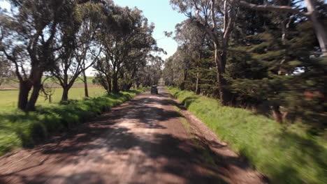 vehículo en carreras de camino de tierra