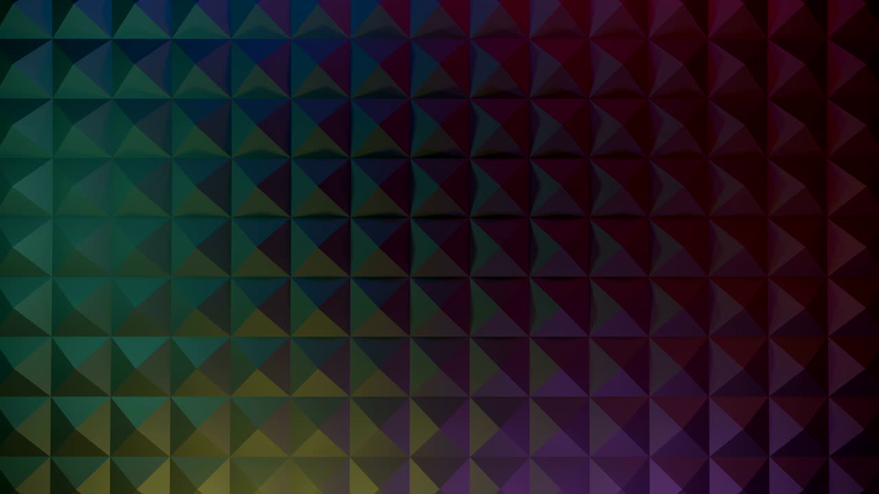 3D Colorful Background stock video 4K