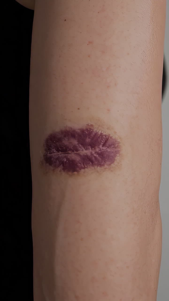 Purple Scar/Bruise on Arm