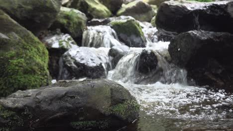 The-River-Dargle-flows-through-Country-Wicklow-and-is-the-river-that-falls-over-the-Powerscourt-waterfalls-and-winds-it's-way-through-the-rocky-bed-at-the-bottom