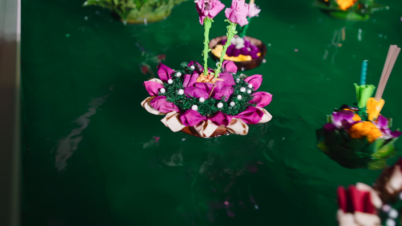 Celebrazione del festival di Loy Krathong
