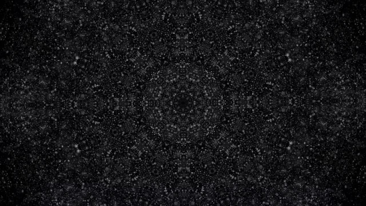 Abstract Black and White Particle Pattern