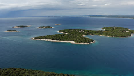 scenic islands in brijuni national park in fazana, croatia