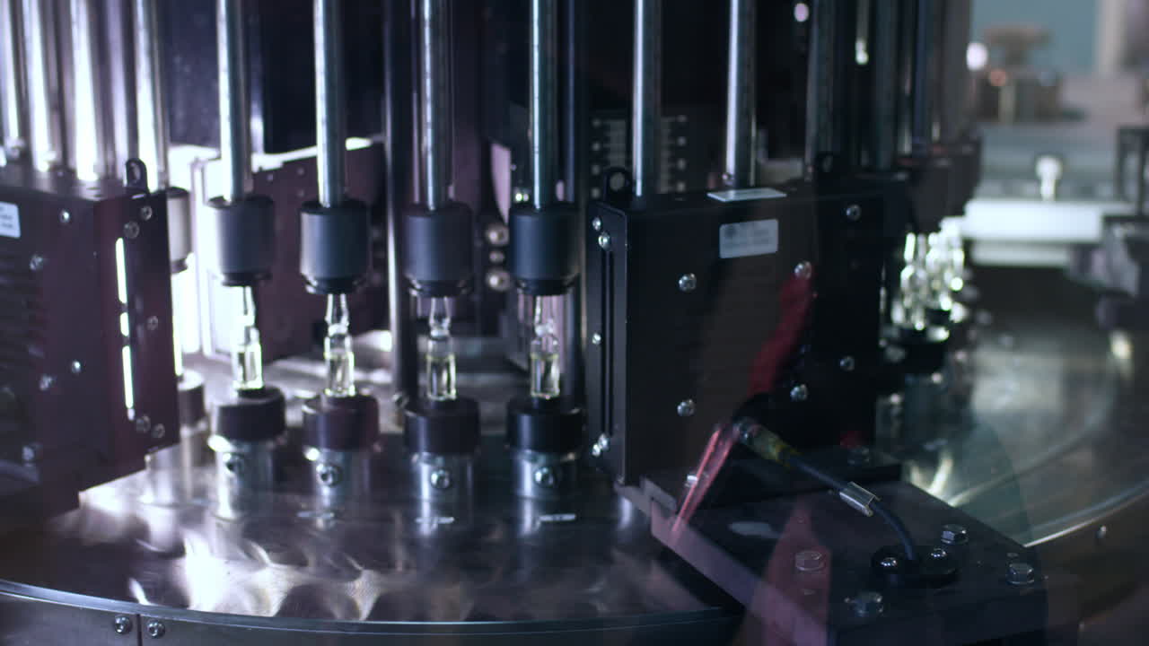 의약품 산업 장비. 현대 의약품 기계