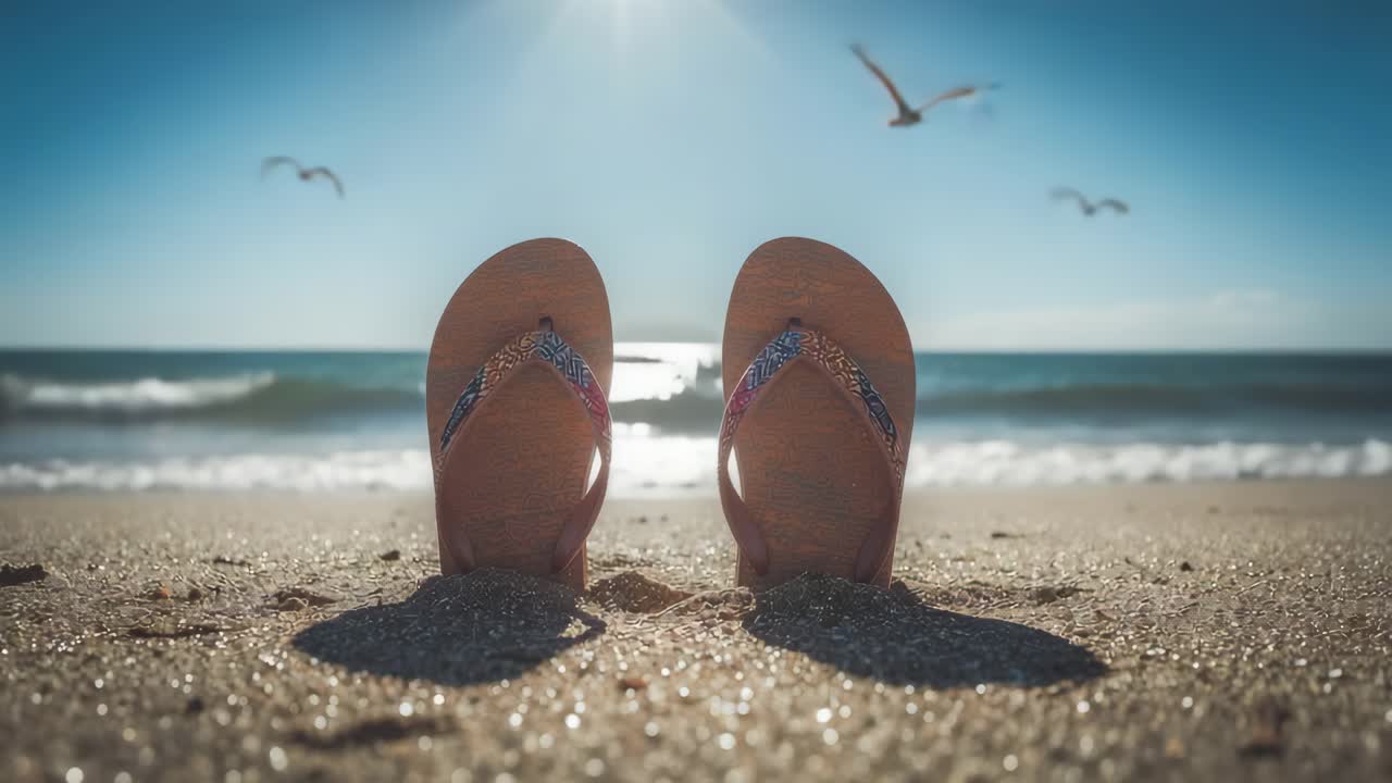Flip-Flops on a Beach