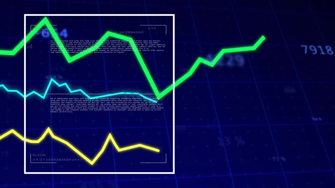 White data panel with green trace entering left, causing meter fill, traces showing live analytics