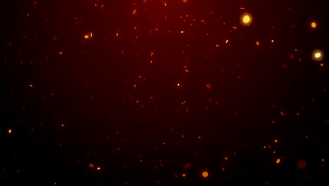partículas de polvo abstracto luz bokeh títulos de movimiento bucle de fondo cinematográfico