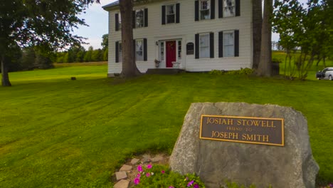 tilt-up-of-the-Original-Historic-House-of-Josiah-Stowell-friend-of-Joseph-Smith-hired-him-for-money-or-Treasure-digging-in-the-early-1820s-where-he-stayed-when-he-got-married