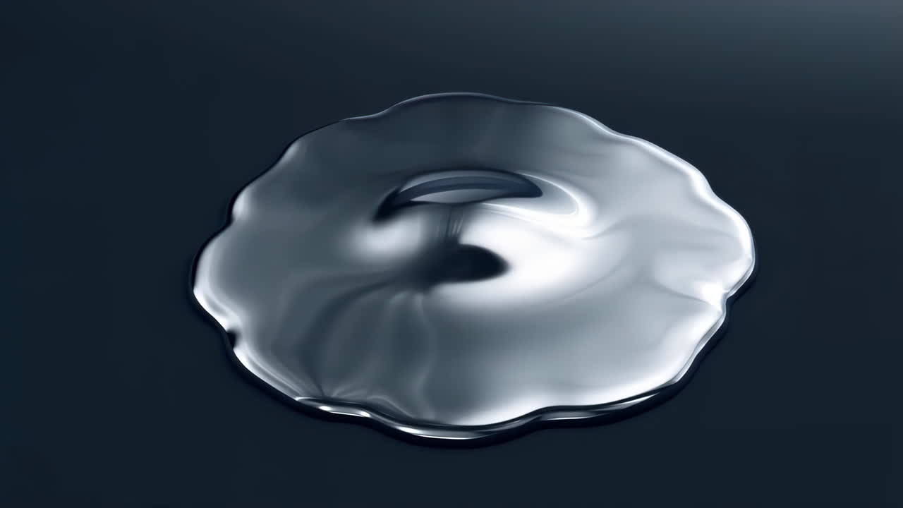 Abstrakt væskedråbe