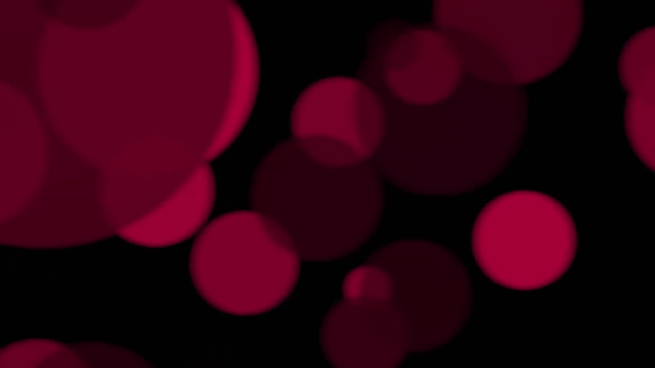 animación de puntos de luz brillantes sobre un fondo púrpura